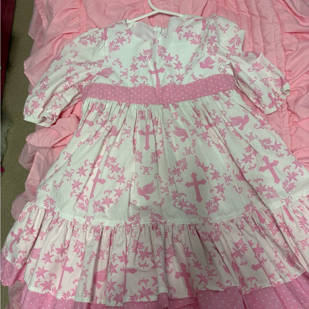 Eleanor Rose Pink Cross Dress